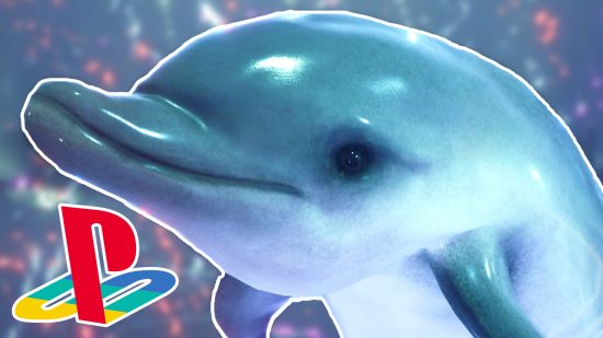 Final Fantasy 7 Rebirth demo Mr. Dolphin: A beautiful blue dolphin