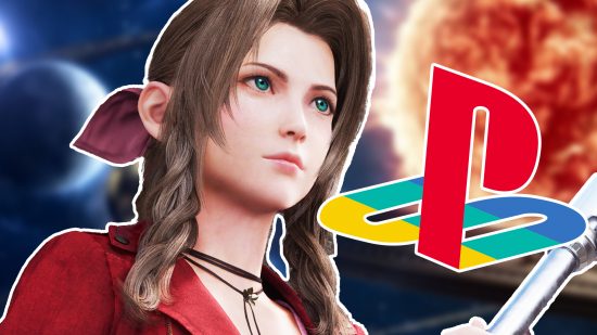 Final Fantasy 7 Rebirth demo trailer leak: Aerith with her trademark pink bow and red jacket