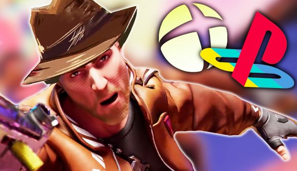 HAWKED PS5: An image of a Indiana Jones type character in the multiplayer game HAWKED.