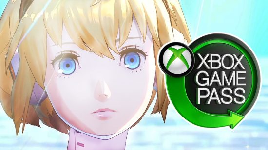 Persona 3 Reload Game Pass: a blonde-haired girl with blue eyes