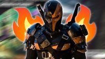Suicide Squad Kill the Justice League Deathstroke: An image of Deathstroke.