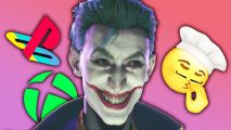 Suicide Squad Kill the Justice League Incursions update: an image of the Joker in Season 1 of Kill the Justice League