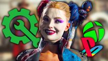 Suicide Squad Kill the Justice League patch notes february 2024: An image of Harley Quinn from Suicide Squad KTJL.