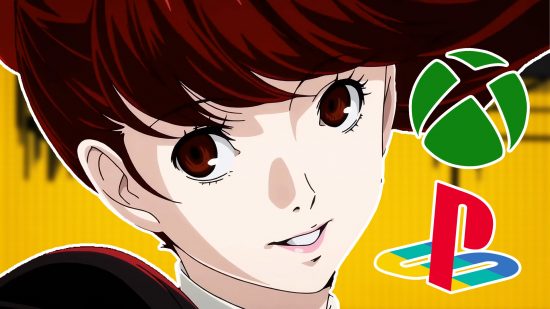 Xbox Persona 2 and Persona 4 remake PS5: a red haired girl with red eyes