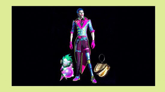 Suicide Squad Twitch Drops: An image of the Joker Suicide Squad Twitch Drops.