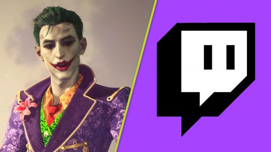 Suicide Squad Twitch Drops the Joker: An image of the Joker in Suicide Squad Kill the Justice League.