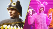 The Finals Season 2 Easter event: An image of the Bunny and Owl cosmetics in The Finals Season 2.