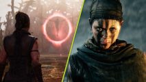 Hellblade 2 previews: Celtic warrior Senua with black face markings