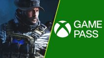Call of Duty Game Pass Black Ops 6: An image of Price and the Xbox Game Pass logo.