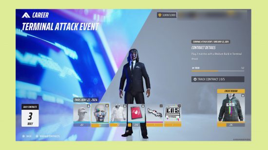 The Finals Terminal Attack rewards: An image of the The Finals Terminal Attack event rewards.
