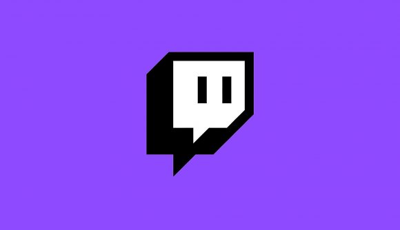 Twitch's purple, white, and black Twitch Glitch logo