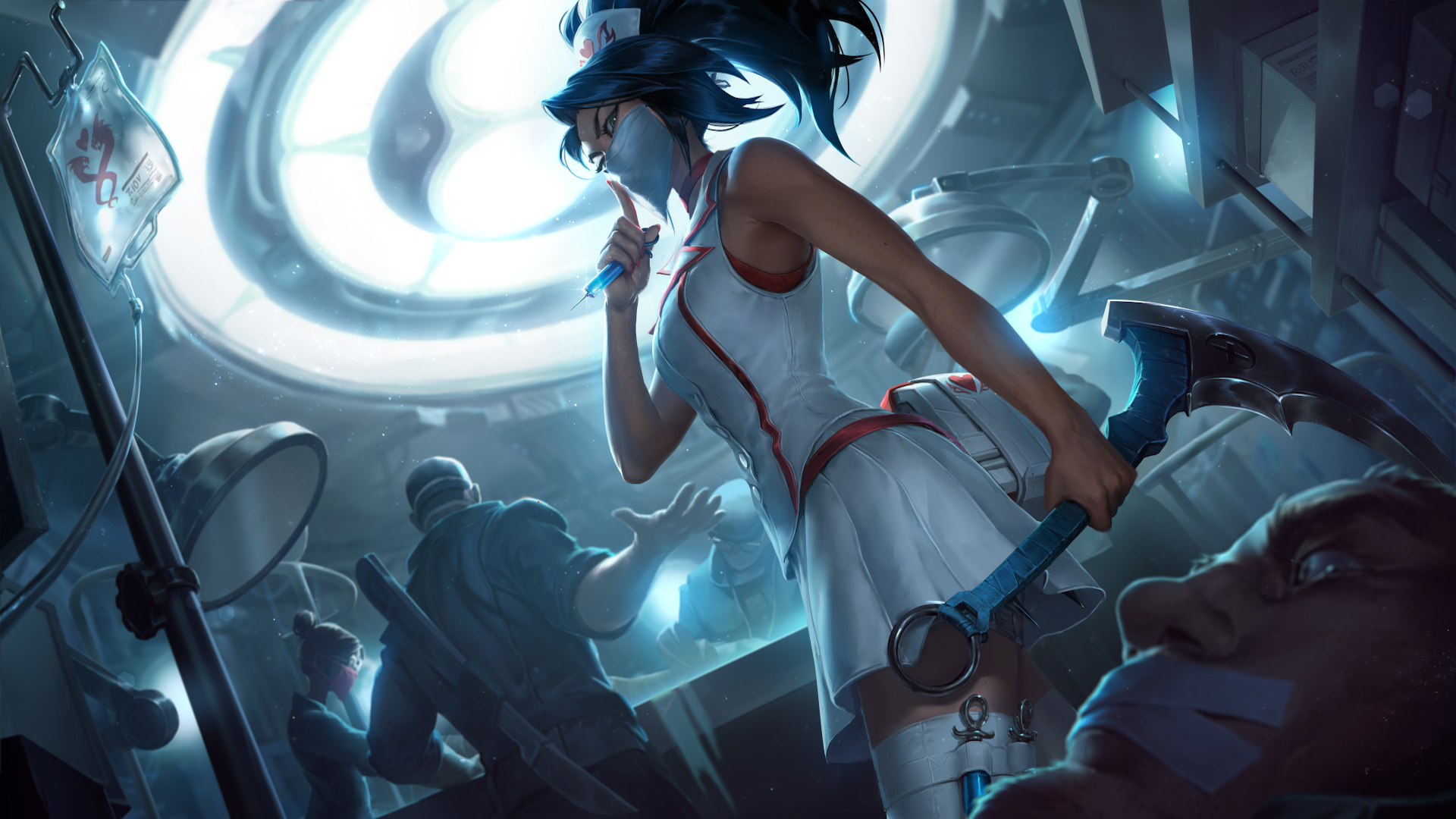 New League of Legends skins for Akali, Shen, and Kennen will aid COVID