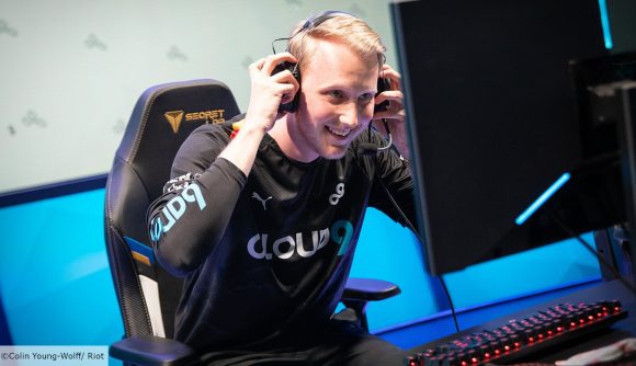 Cloud9 League of Legends player Zven competing in the LCS