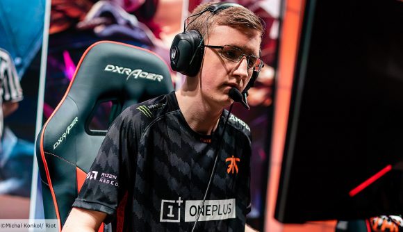 League of Legends player MagiFelix playing for Fnatic in the LEC