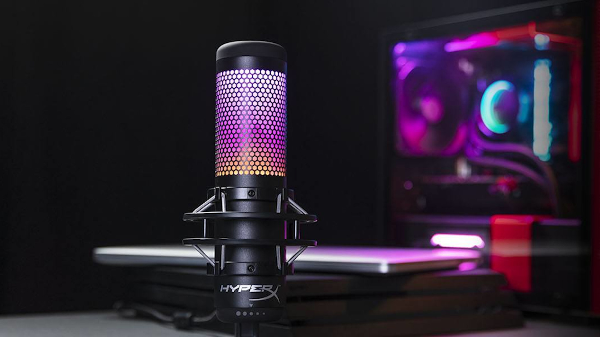 Best microphone for streaming: the HyperX Quadcast S
