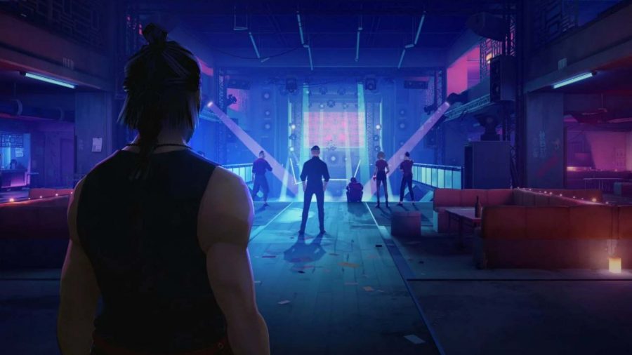 Sifu's main protagonist can be seen preparing to fight enemies in a club.