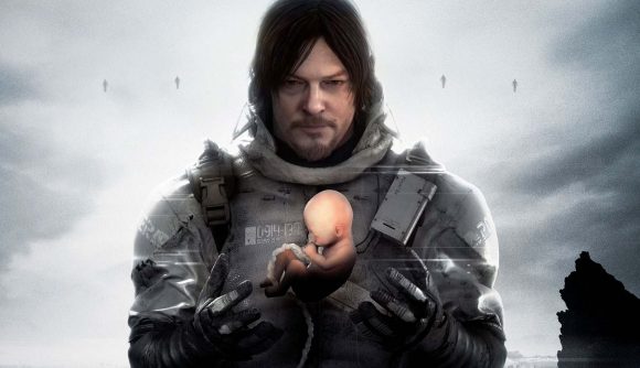 Sam Porter-Bridges can be seen standing in the game's key art holding BB-28.