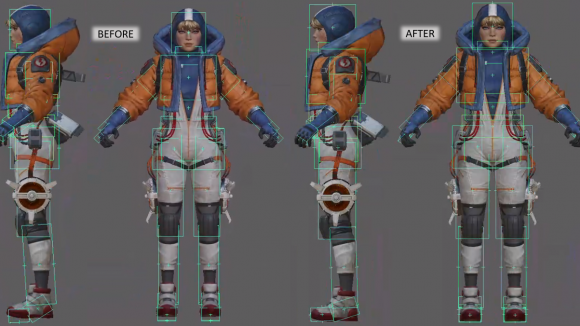 Apex Legends' Wattson and her hitboxes