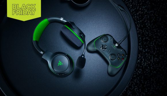 A Razer headset and controller as part of this year's Razer Black Friday sale