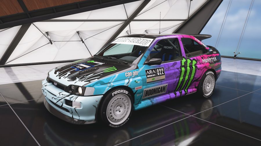 Forza Horizon 5 best rally cars: A Ford Gymkhana 10 Ford Escort