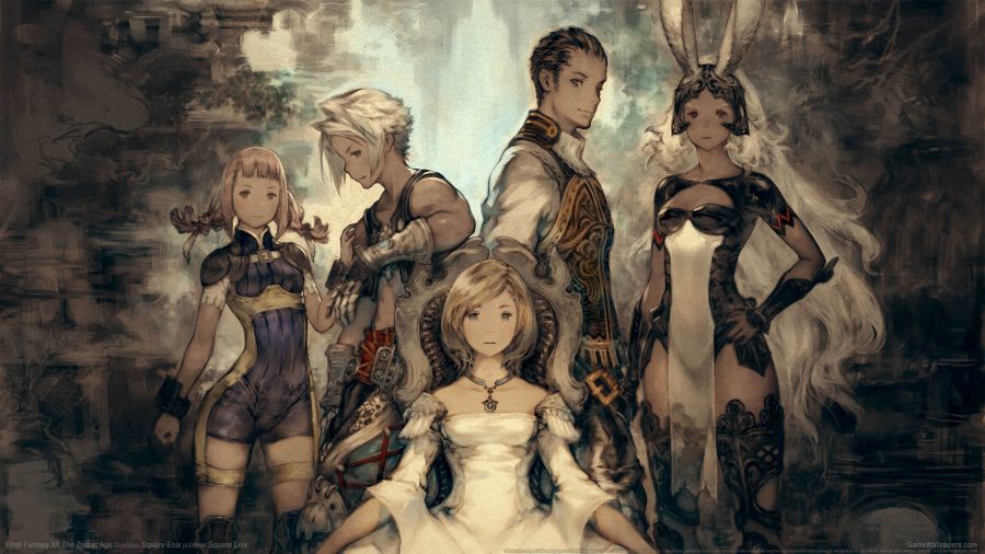 PS Now January 2022: Multiple characters from Final Fantasy XII can be seen in the game's official art.