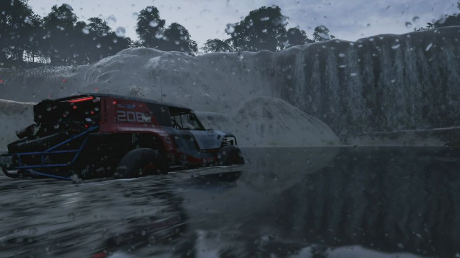 Forza Horizon 5 Waterfall Location: The large waterfall in Mexico can be seen.