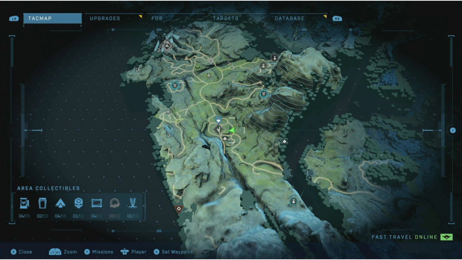 Halo Infinite Log Map