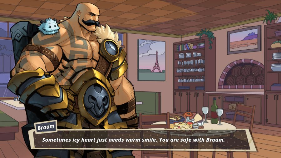 Braum as he would appear in Dream Daddy