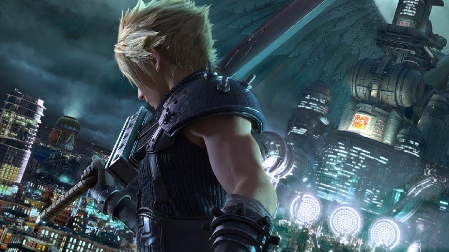 PS Plus Games 2021 Ranking: Cloud can be seen in Final Fantasy 7's key art.
