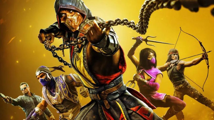 PS5 PS4 Game Pass competitor launch games: Scorpion, Rambo, Rain, Milena, and the Terminator are seen in MK11 Ultimate's key art