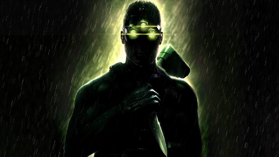 Splinter Cell Remake Release Date: Sam Fisher can be seen in a stylised piece of art for Splinter Cell.