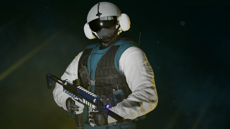 Rainbow Six Extraction Jager: Default character model for Jager