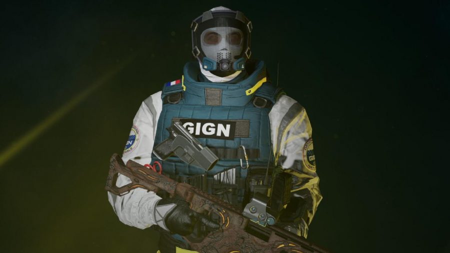 Rainbow Six Extraction Lion: Default character model for Lion