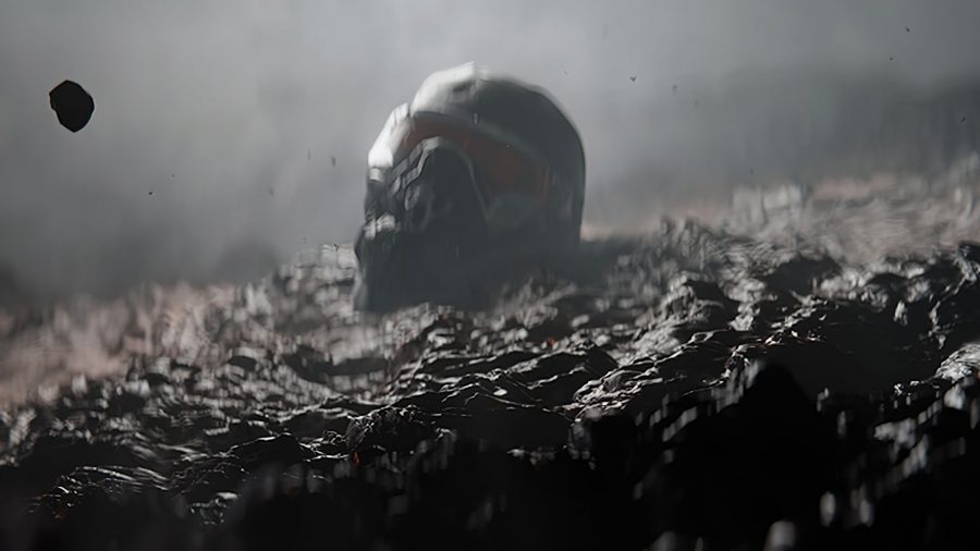 Crysis 4 Release Date: Nomad's helmet can be seen lying on the ground.