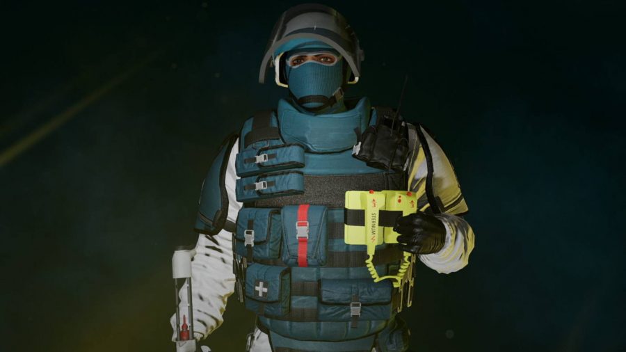Rainbow Six Extraction Best Doc Loadout: Doc can be seen in the game's menu