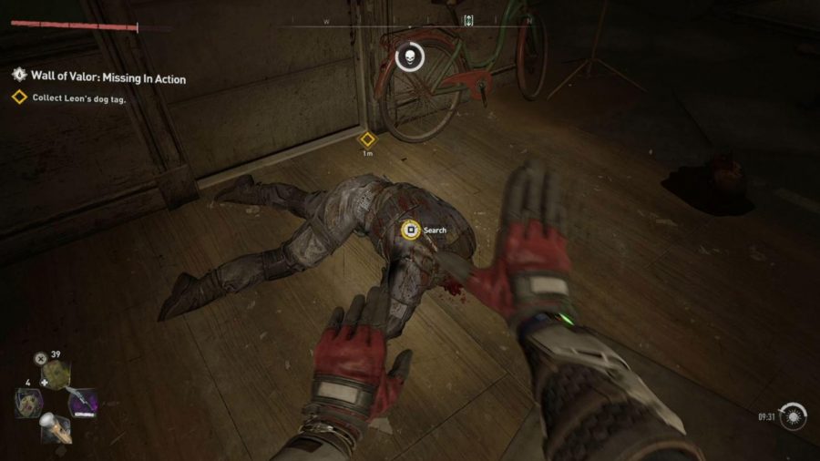 Dying Light 2 Dog Tag Locations: Leon can be seen laying on the floor.