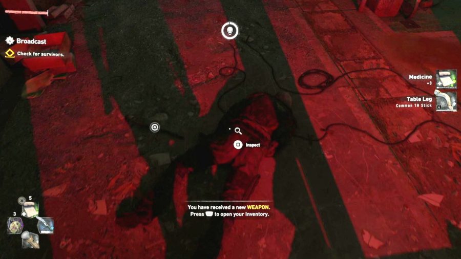 Dying Light 2 Dog Tag Locations: Hicks can be seen laying on the floor.