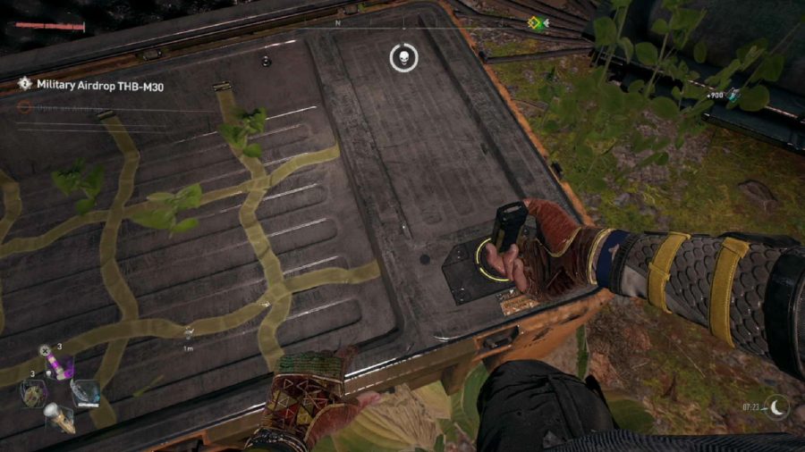 Dying Light 2 Military Tech: Aiden can be seen using the GRE Access Key on an airdrop.