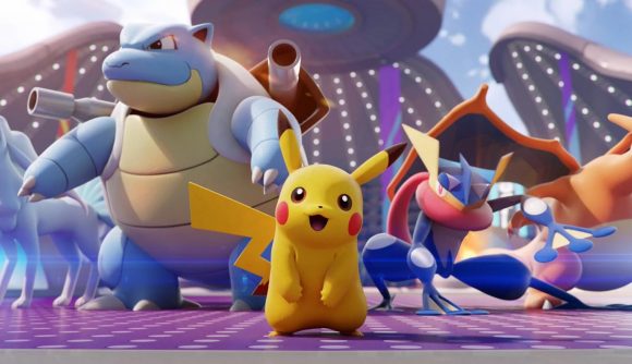 Pokemon Unite Worlds: Pikachu gasps on the big stage