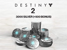 Destiny 2 3000 (+500 Bonus) Silver [PlayStation Digital Code]
