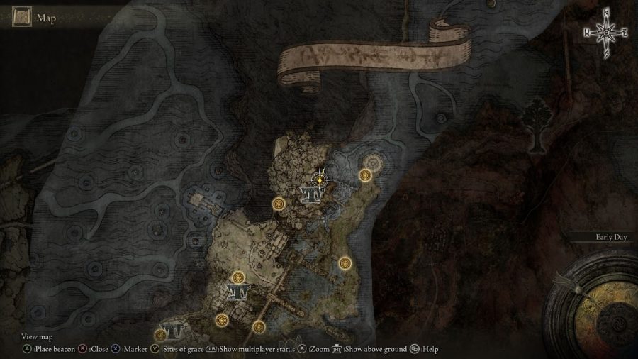 Elden Ring Fia Quest Guide: The aqueduct location can be found on the map