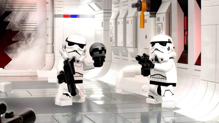 Lego Star Wars: The Skywalker Saga Character List: Lego Stormtroopers on the Tantive IV