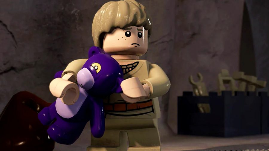 Lego Star Wars: The Skywalker Saga Character List: Lego Anakin Skywalker from The Phantom Menace.