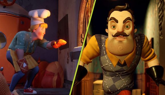 Hello Neighbor 2 Release Date: Mr Peterson and a person can be seen