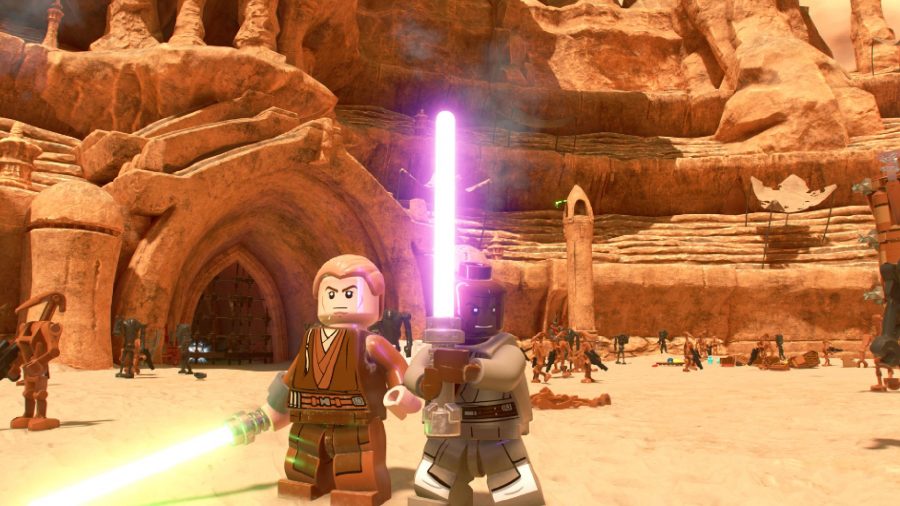 LEGO Star Wars The Skywalker Saga Unlock Every Character: Two Jedi can be seen