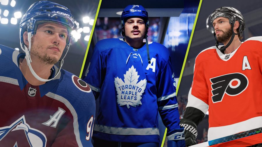NHL 23 release date: Three NHL hockey players