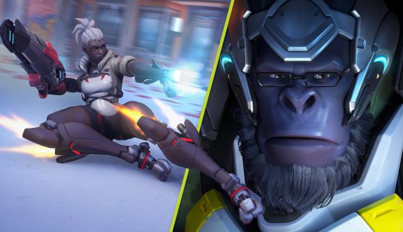 overwatch 2 battle pass winston and sojourn monkeh