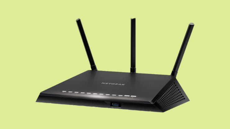 Best VPN router: image shows the Netgear Nighthawk,