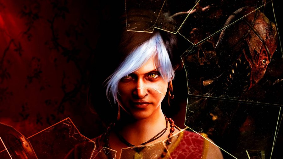 Dead By Daylight Chapter 24 Release Date: An image of Haddie Kaur from Dead By Daylight Roots of Dread promotional artwork