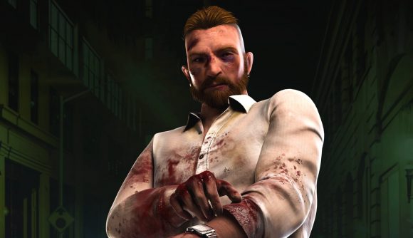 Dead By Daylight Future LGBTQ Representation: An image of David King bruised from the Dead By Daylight website